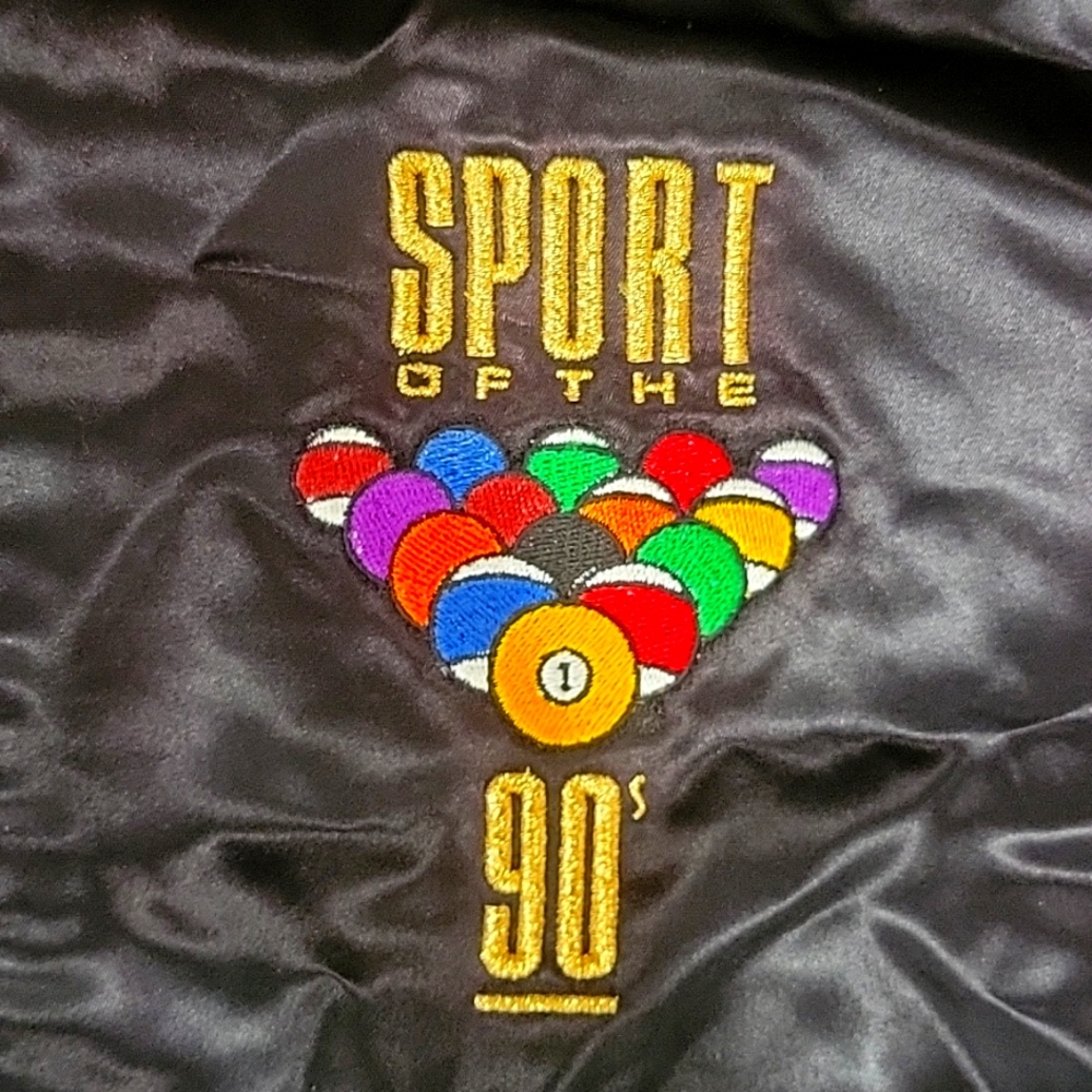 Vintage Pool players button up jacket